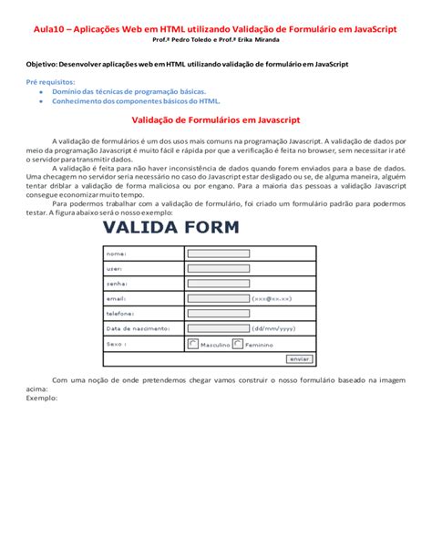 Image result for Vali Dar Formulario JavaScript