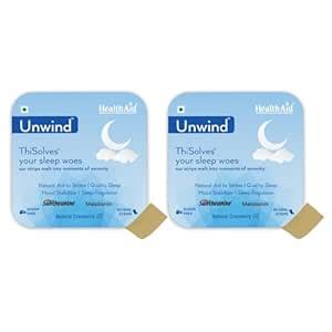 HealthAid Unwind ThiSolves™ Mouth Dissolving Strips – 30 Oral Strips ...