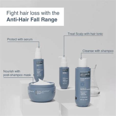 Bare Anatomy Hair Fall Control Shampoo with Peptides (250 ml ...