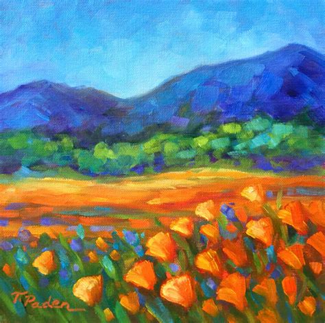Paintings by Theresa Paden: Colorful Contemporary Landscape Painting by ...