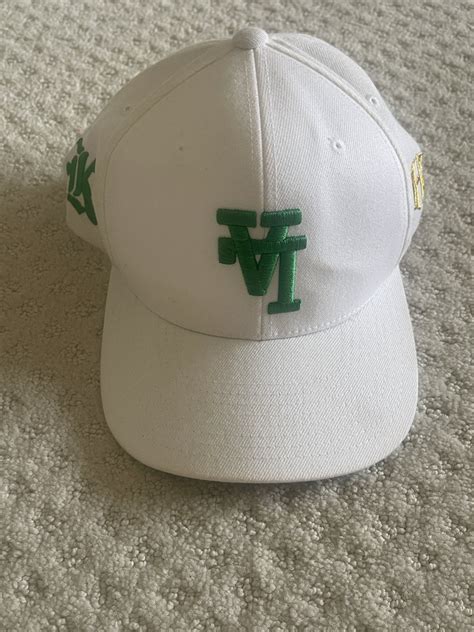 Strawberry Kai bent lee x kthla hat green | Grailed
