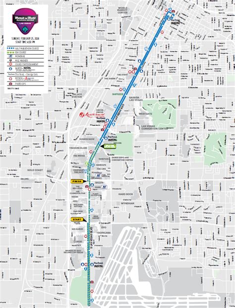 Las Vegas Road Closures Planned for Feb. 24-25, 2024