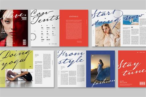 Lifestyle Magazine Template - Design Template Place