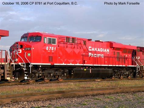CP 8781 AT PORT COQUITLAM, B.C.