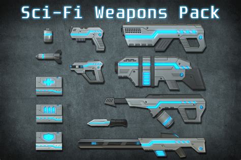 Sci Fi Weapon 3D Sci Fi Weapon Laser Gun Model TurboSquid 1538740