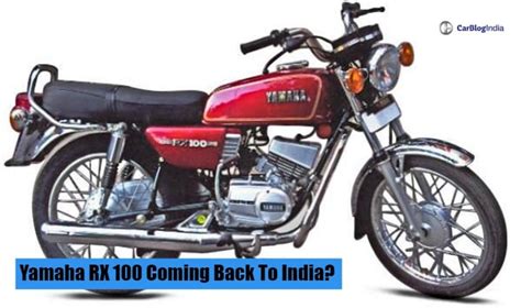 Yamaha RX 100 Will Never Relaunch; Here Is The Reason Why » Car Blog India