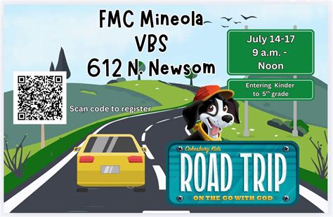 VBS Road Trip-On The Go with God, 612 N Newsom St (Ministry Center) 319 ...