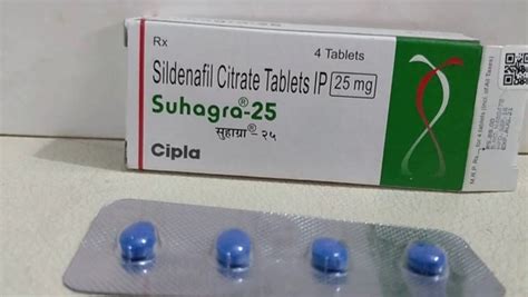 Suhagra 25: Sildenafil Citrate for Erectile Dysfunction