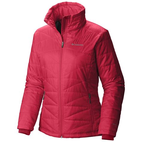 Columbia Women's Mighty Lite III Jacket, Red Camellia, Medium : Amazon ...