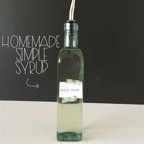 Image result for Simple Homemade Syrup