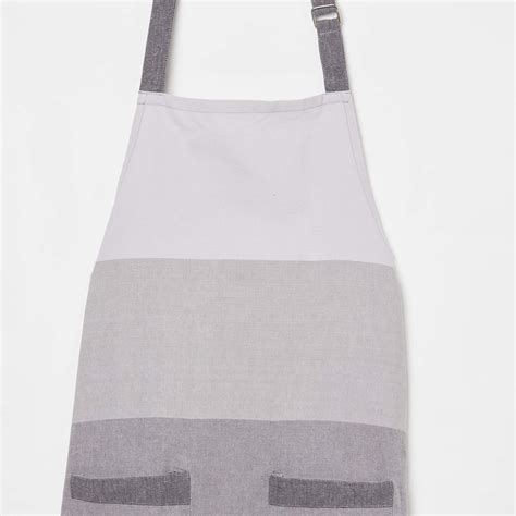 Buy Medora Grey Printed Cotton Kitchen Apron from Home Centre at just ...