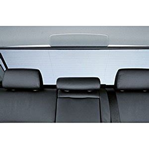 Adzo Prime-Car Rear Windshield Roll Up Type Retractable Sunshade [Black ...