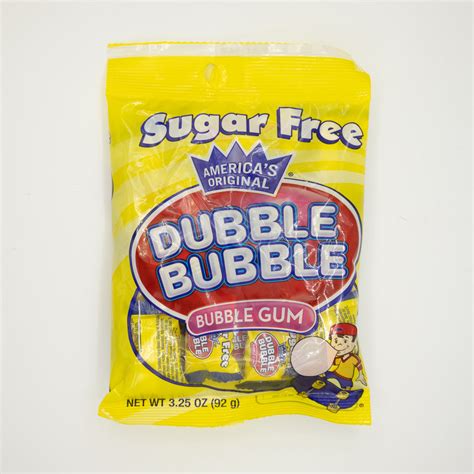 Classic Dubble Bubble Sugar Free Bubble Gum | Yummy Co Retro Candy ...