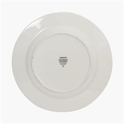 Buy Mendo Beautiful Home Dolomite Printed Dinner Plate - 28cm from Home ...