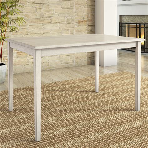 48-inch Rectangular Dining Table - Antique White Finish by iNSPIRE Q ...