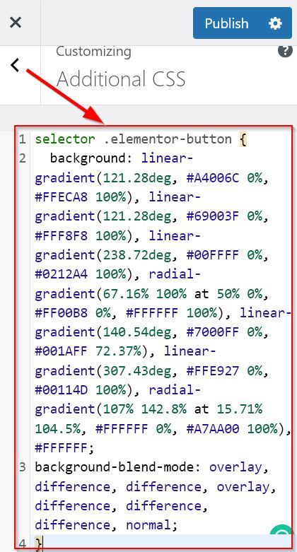 Image result for Using CSS in WP Elementor