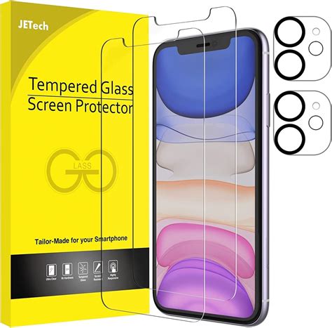JETech Screen Protector for iPhone 11 6.1-Inch with Camera Lens ...