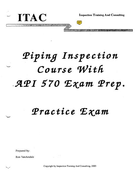 Image result for API 570 Practice Questions