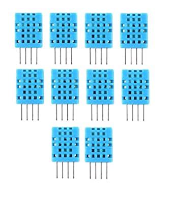 INVENTO 10pcs DHT11 Digital Temperature and Humidity Sensor Module ...