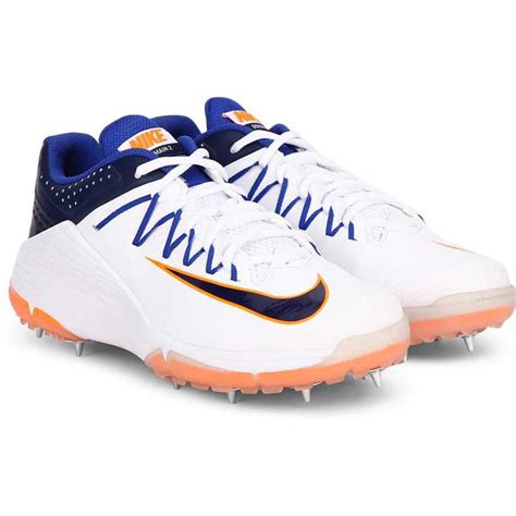 Buy Nike Men Domain 2 White/Binary Hyper Blue Cricket Shoes-6 UK ...