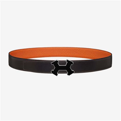 Hermes Men Street H Belt Buckle & Reversible Leather Strap 32 mm - LULUX