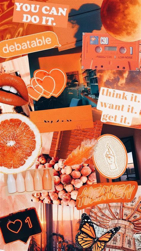 wallpaper orange