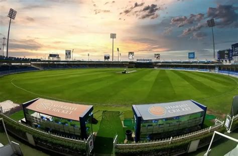 Sharjah overtakes SCG as the venue to host most international cricket ...