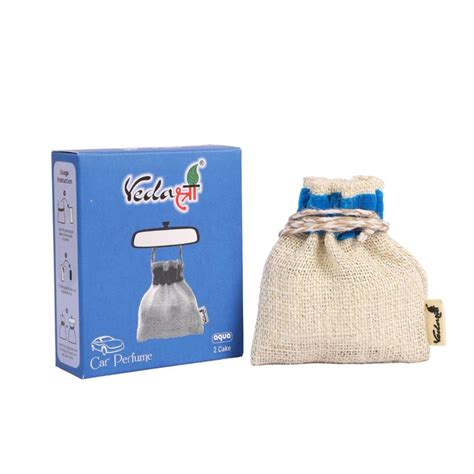 Vedashree Car Perfume Hanging Jute Bag Air Freshener, Organic Essential ...