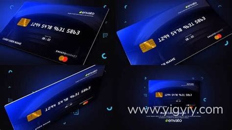 C4DR17软件制作3D彩色银行卡片信用卡三维模型3D资源下载-C4D库