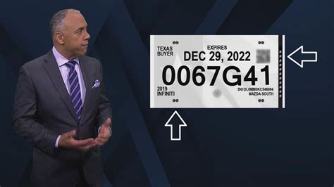 Texas temporary paper tags getting new look to stop counterfeits | wfaa.com