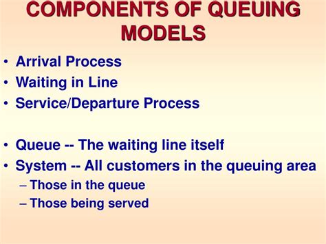 Image result for Queuing Models and Formulas