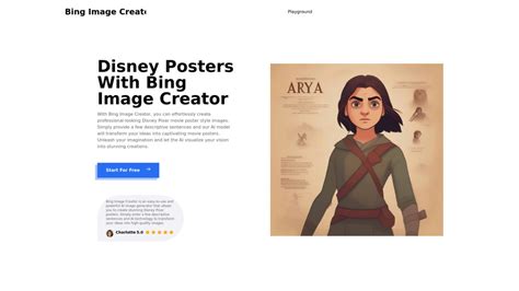 Bing Image Creator Pixar 的图像结果