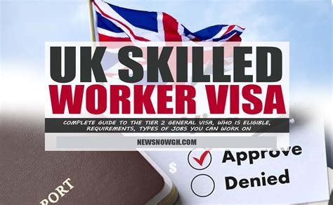 Grab a UK Skilled Worker Visa (Tier 2 General Visa)