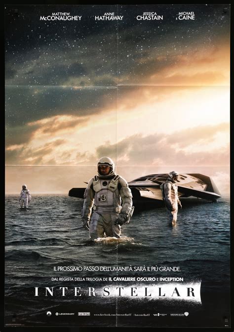 Interstellar (2014) Original Italian 2 Fogli Movie Poster - Original ...
