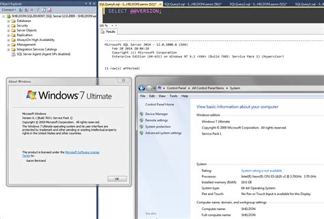 Image result for SQL Server Windows 7