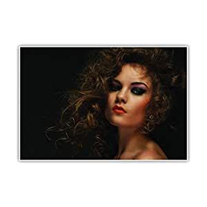 Anne Print Solutions Model with Long Hair Poster (Without Frame)| Spa ...