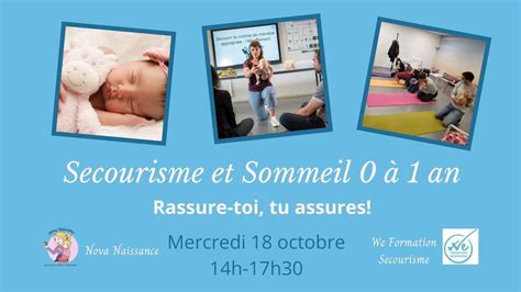 Secourisme et sommeil 0-1 an : rassure-toi, tu assures !, Orchestra ...