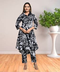 Truvon Fashion Women Kurta Pant Set - Buy Truvon Fashion Women Kurta ...