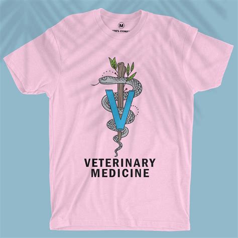 Veterinary Medicine Symbol - Unisex T-shirt For Vets - themanan.in ...