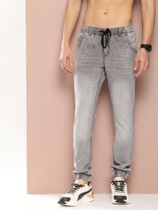 HARVARD Slim Men Grey Jeans - Buy HARVARD Slim Men Grey Jeans Online at ...
