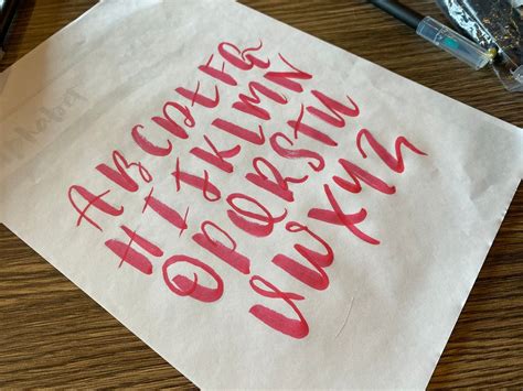 Modern Brush Lettering Calligraphy Workshop, Chataways Tea Room & Shop ...