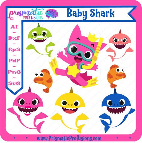 Baby Shark Clipart