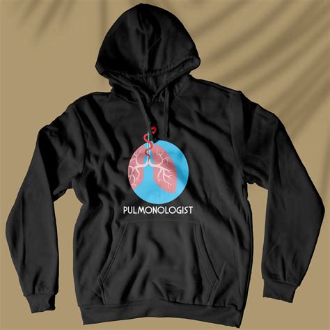 Pulmonologist - Rod of Asclepius - Unisex Hoodie - themanan.in – The Manan