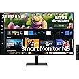 Samsung 27-inch(68.58cm) M5 FHD Smart Monitor, Mouse & Keyboard Control ...