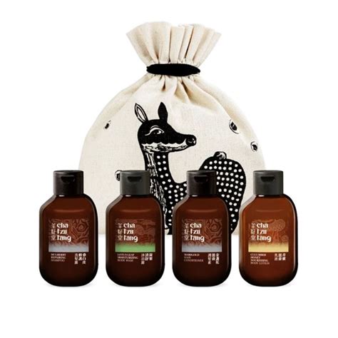 茶籽堂經典小鹿束口袋旅行組｜Ever Rich昇恆昌免稅購物網