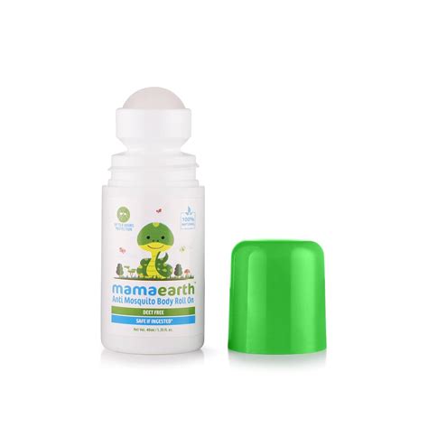 Buy Mamaearth Natural Anti Mosquito Body Roll On for Indoor & Outdoor ...