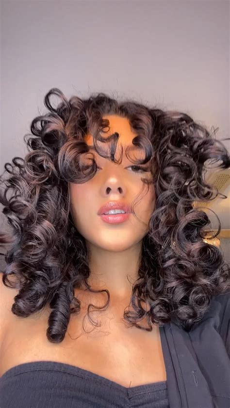 Curly hair transformation 3a 3b natural curls routine – Artofit