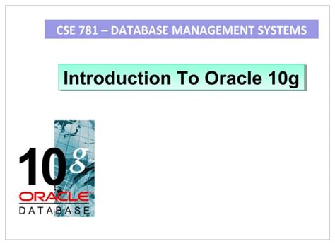 Image result for Oracle Database Lecture