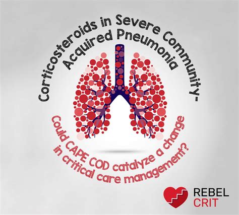 Corticosteroids in Severe Community Acquired Pneumonia: Could CAPE COD catalyze a change in ...