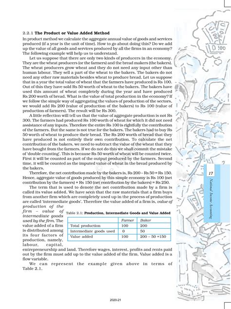 National Income Accounting - NCERT Book of Class 12 Introductory ...